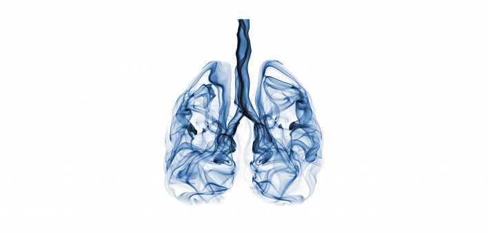 smoke lungs illustration