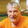 Cal Crow, 89, plays water volleyball three days a week despite his cancer diagnosis.