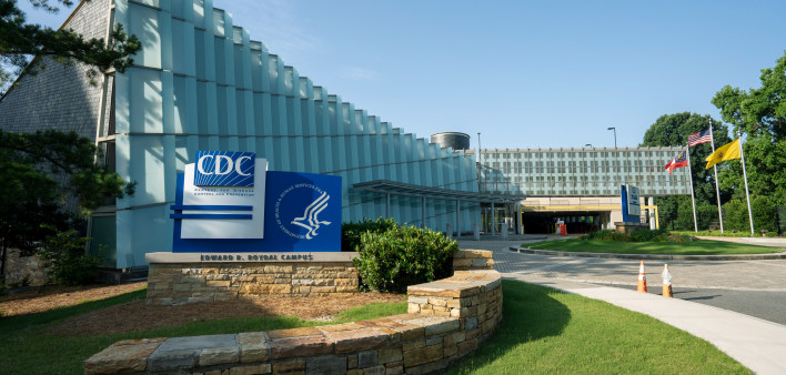 the CDC building