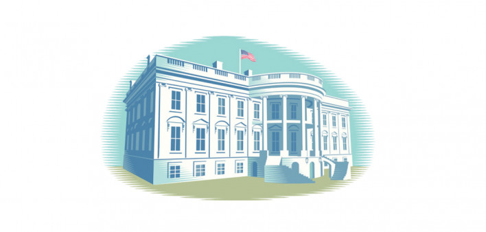 illustration white house