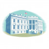 illustration white house