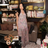 Modeling home decor at the 20th Design on a Dime fundraiser for Housing Works, April 2025