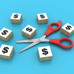 Dollar Sign Blocks with Scissors