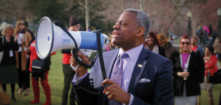 President and CEO of AIDS United, Jesse Milan Jr.