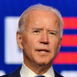 Democratic presidential nominee Joe Biden delivers remarks at the Chase Center in Wilmington, Delaware, on November 6, 2020.
