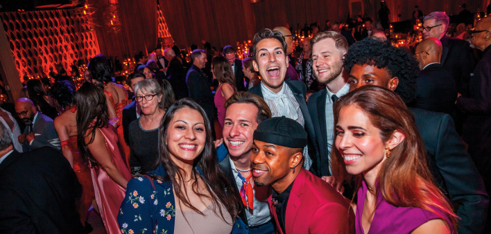 Revelers at AFC’s gala