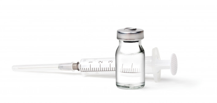 needle and vial