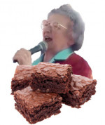Mary Jane Rathbun and brownies