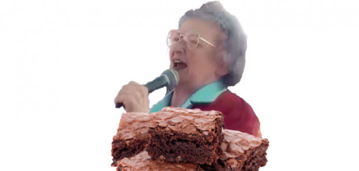 Mary Jane Rathbun and brownies