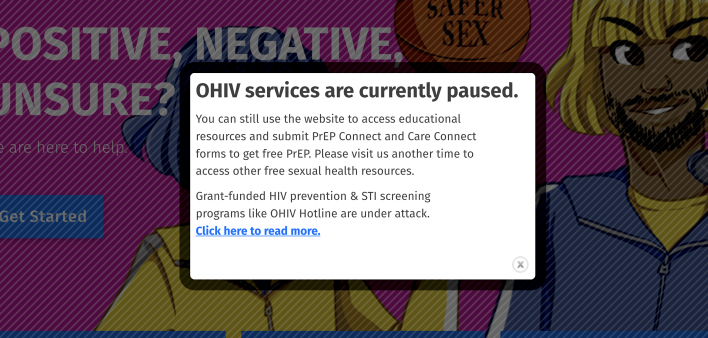 hiv prevention ohio funding cuts cdc