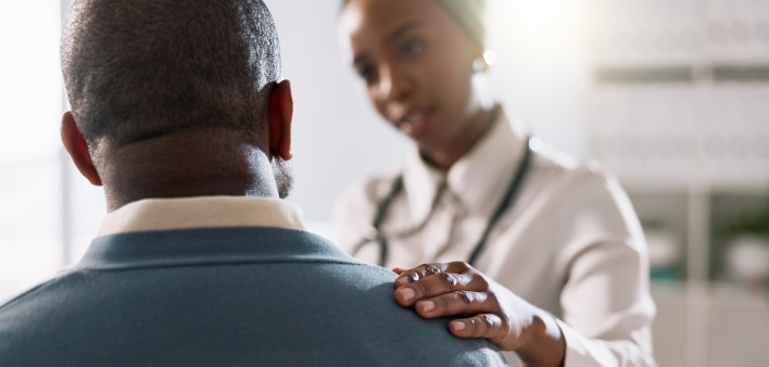 Woman, doctor or consulting with patient for healthcare,