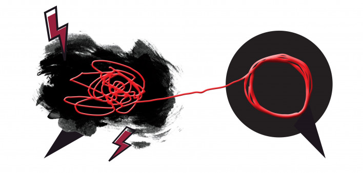 grief anger illustrations