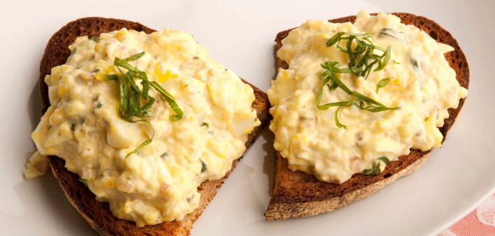 Egg Salad With Basil & Caper