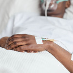black man in hospital
