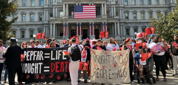 housing works health GAP treatment action group washington DC funding russell vought
