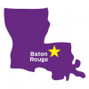 Baton Rouge Louisiana map