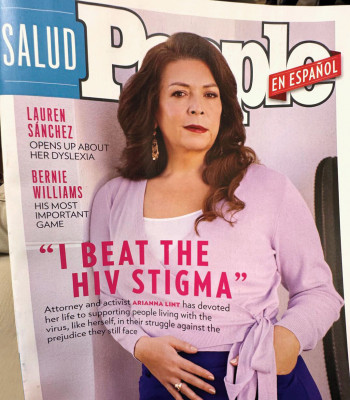 Arianna Lint on the cover of People en Español Salud (2025)