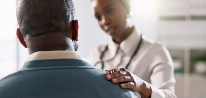 Woman, doctor or consulting with patient for healthcare,