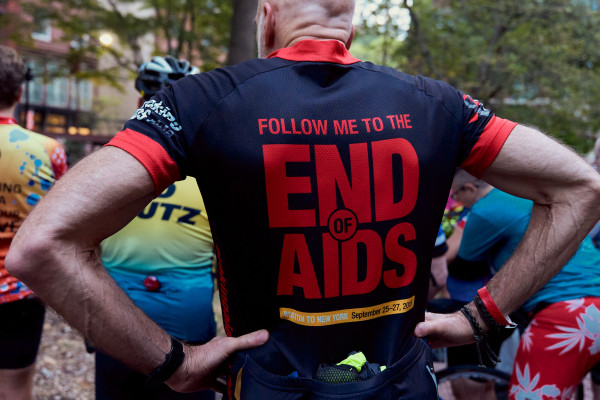 Riders in the 2025 Braking AIDS Ride raised HIV awareness along with funds for New York City's Housing Works.