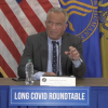 Acting CDC director Jim O’Neill, HHS Secretary Robert F. Kennedy Jr and Sen. Todd Young