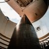 Unarmed Minuteman III missile sits inside a silo at F.E. Warren Air Force Base in Wyoming