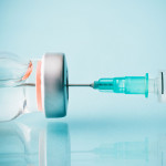 vial and needle vaccine injection medication
