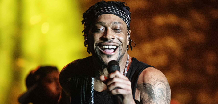 D'Angelo performing in Dallas in June 2015.