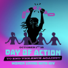 Sample social media graphics for the Day of Action to End Violence Against Women Living With HIV