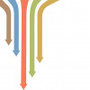 downward arrows