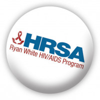 HRSA logo Ryan White HIV/AIDS Program
