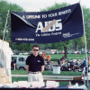 Scott Page promoting viatical settlements in the early days of the AIDS crisis