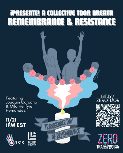 Zero Transphobia Transgender day of remembrance