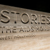 Images of Stories: The AIDS Monument, which opened in West Hollywood on November 16, 2025