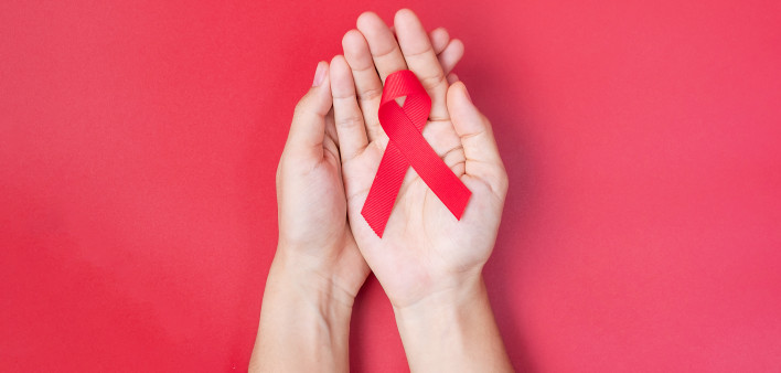 red ribbon