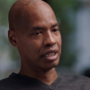 Former NBA player Jason Collins discusses his Stage 4 brain cancer diagnosis with sport journalist Ramona Shelburne, December 2025