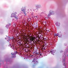 computer generated model HIV