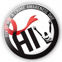 HIV is Not a Crime Awareness Day logo