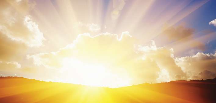 bright sunrise