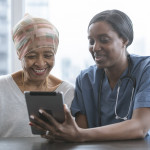 blakc nurse black patient
