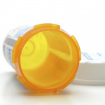 Empty Prescription Medicine Bottle
