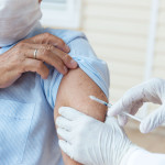 vaccine needle arm
