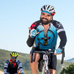 A rider in the 2019 AIDS/LifeCycle