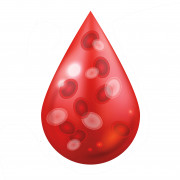 illustration blood drop blood cells