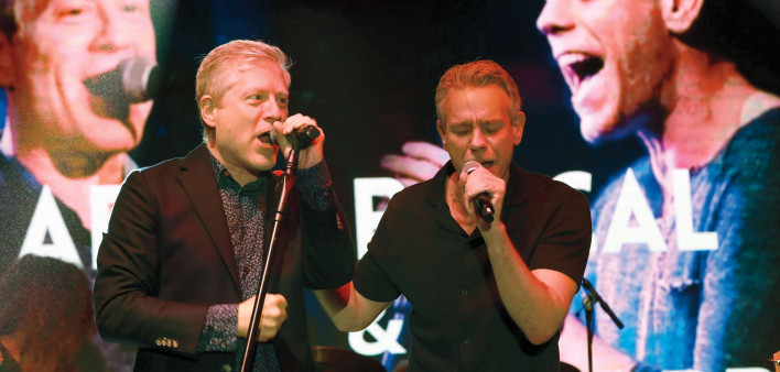 Anthony Rapp and Adam Pascal perform at CAN