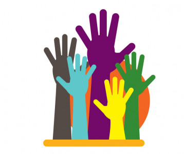 Advocay Icon hands up