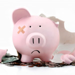 Broken piggy bank stock photo Piggy Bank, Broken, Bankruptcy, Currency, Coin Bank