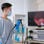 colonoscopy endoscopic examination stock photo Colonoscopy, Endoscope, Medical Exam, Colorectal Cancer, Colon