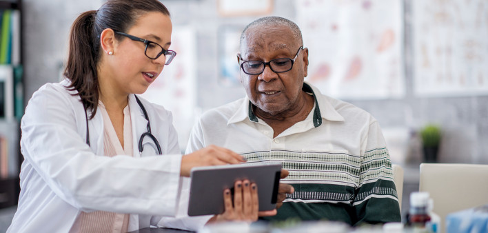 doctor patient review ipad