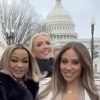 "Real Housewives" stars and Mistr CEO Tristan Schukraft on Capitol Hill, March 18, 2026, to advocate for funding HIV care and prevention.