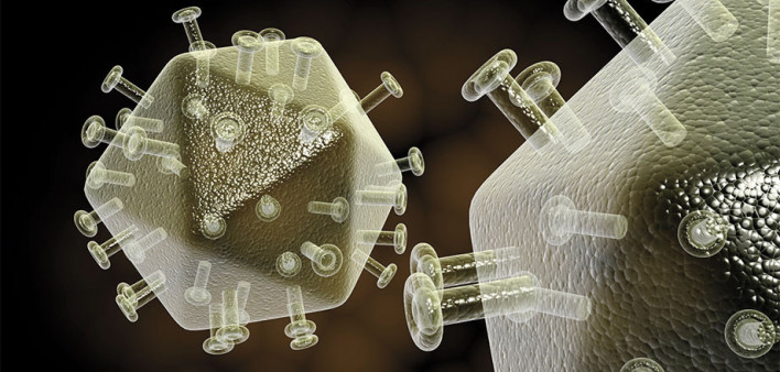 illlustration HIV Virus